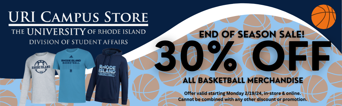 30 percent off all basketball merchandise. Click here to shop